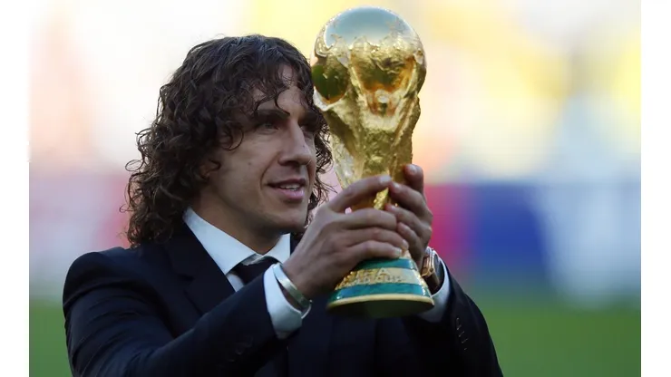 Fernando Soutello/AGIF - Puyol, zagueiro da Espanha.