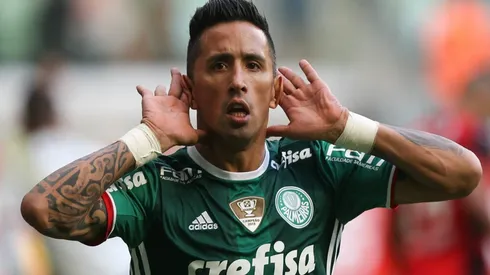 Foto: Cesar Greco - Barrios foi campeão da Copa do Brasil (2015) e brasileiro (2016) pelo Palmeiras