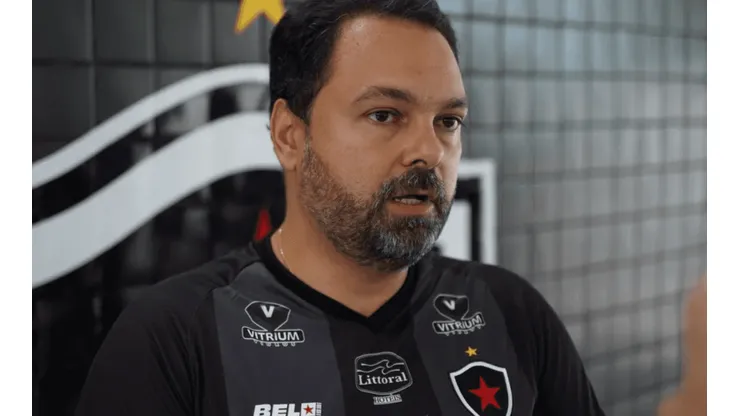 Paulo Cavalcanti / Botafogo-PB. Presidente do Belo garante permanência de 'xodó' da torcida