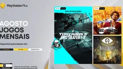 PlayStation Plus de agosto terá os jogos Tony Hawk’s Pro Skater 1+2, Little Nightmares e Yakuza