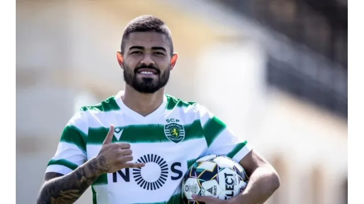 Foto: Divulgação/Sporting - Bruno Tabata recebeu oferta do Palmeiras na casa dos 3 milhões de euros