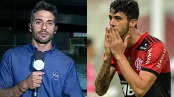 Foto Venê: Reprodução SBT Sports/YouTube e Foto GH: Thiago Ribeiro/AGIF | Venê atualiza bastidores; CRF fecha com substituto para GH