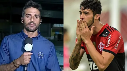 Foto Venê: Reprodução SBT Sports/YouTube e Foto GH: Thiago Ribeiro/AGIF | Venê atualiza bastidores; CRF fecha com substituto para GH