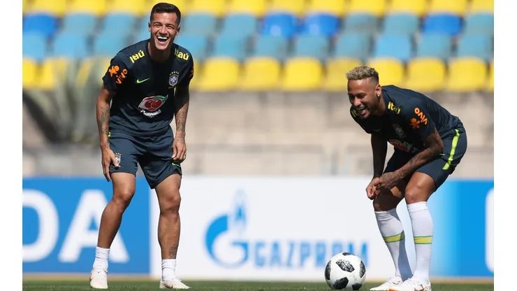 Lucas Figueiredo/CBF - Neymar e Coutinho somam mais de metade dos gastos do Barcelona com brasileiros