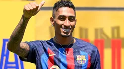 Raphinha foi contratado pelo Barcelona nesta temporada (Foto: David Ramos/Getty Images)