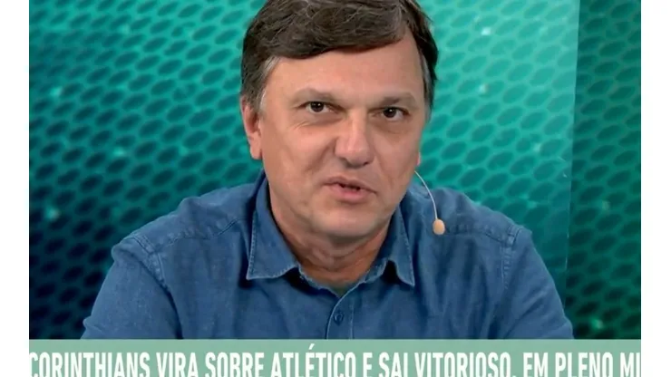 Foto: Reprodução/Jovem Pan - Mauro Cezar coloca Corinthians como principal adversário do Palmeiras na luta pelo Brasileirão