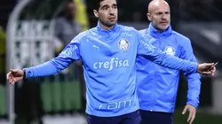 Agif/Ettore Chiereguini - Abel Ferreira não curtiu decisões no jogo do Palmeiras