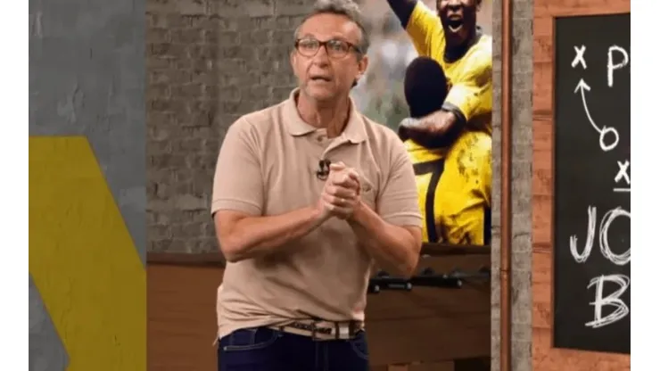 Foto: Reprodução / TV Bandeirantes - Neto se rendeu a dois medalhões do Corinthians