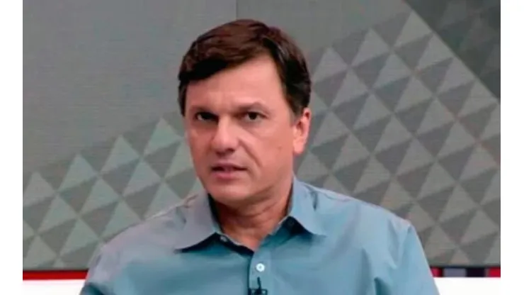 Reprodução TV/ Mauro Cezar aponta escalação ideal para Flamengo enfrentar o Athletico-PR: "Thiago Maia, João Gomes e +9".