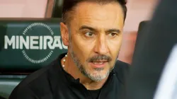 Fernando Moreno/AGIF/ "Não queríamos arriscar"; Vítor Pereira revela situação de Cássio para as Copas e comenta estreia de 'Carlão'.