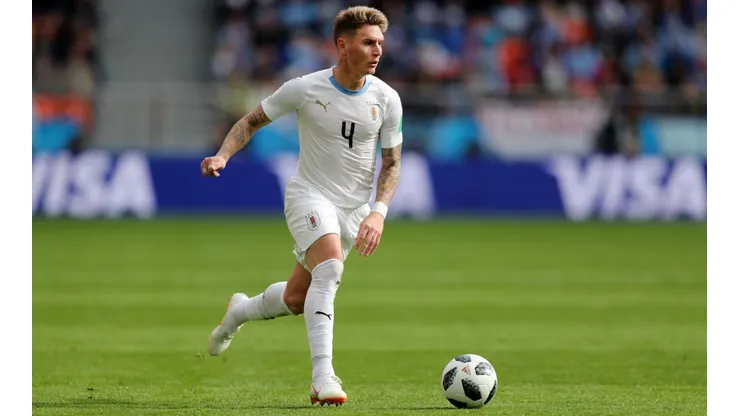 Getty Images/Clive Rose - Guillermo Varela enche a torcida do Flamengo de esperança