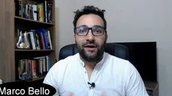 Marco Bello cobre o dia a dia do Corinthians (Foto: Reprodução/Youtube)