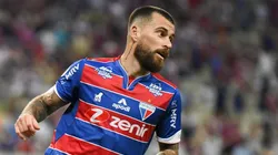 Kely Pereira/AGIF/ Lucas Lima, Juninho e +9; Vojvada esboça Fortaleza para buscar pontos contra o Santos.