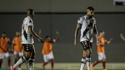 Agif/Heber Gomes - Quintero, na direita, critica partida do Vasco