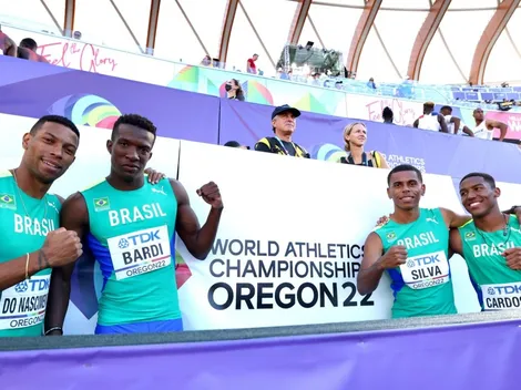 Mundial de Atletismo: Brasil termina em sétimo no revezamento 4x100m masculino
