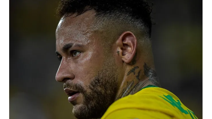 Thiago Ribeiro/AGIF - Neymar pela Seleção.