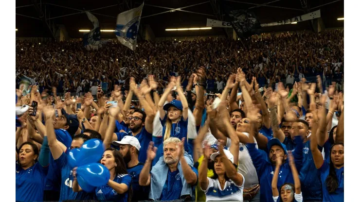 Alessandra Torres/AGIF - Torcida do Cruzeiro.