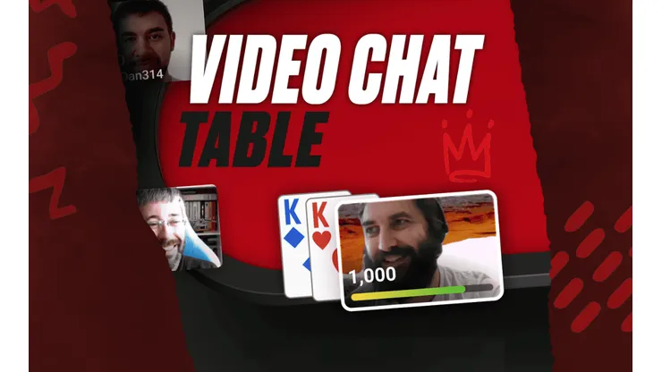 Chat por vídeo nos Home Games do PokerStars é uma grande novidade (Foto: Divulgação PokerStars)