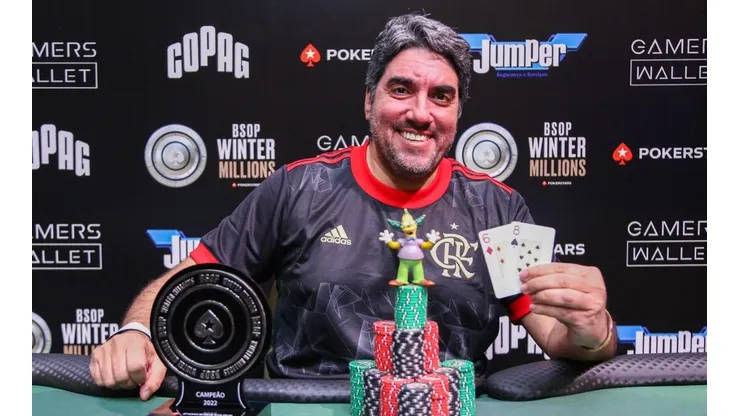 Dario MArtins conseguiu mais uma vitória para o Rio de Janeiro no BSOP (Foto: BSOP)