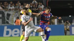 Fernanda Luz/AGIF/ Em momentos distintos no Brasileirão, Fortaleza e Santos se enfrentam pela competição nacional.