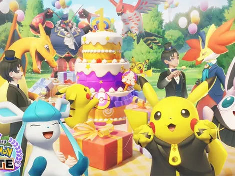 Pokémon UNITE celebra aniversário de 1 ano com presentes especiais