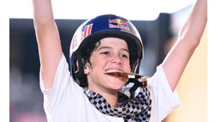 Aos 13 anos, Gui conquistou a prata no X Games