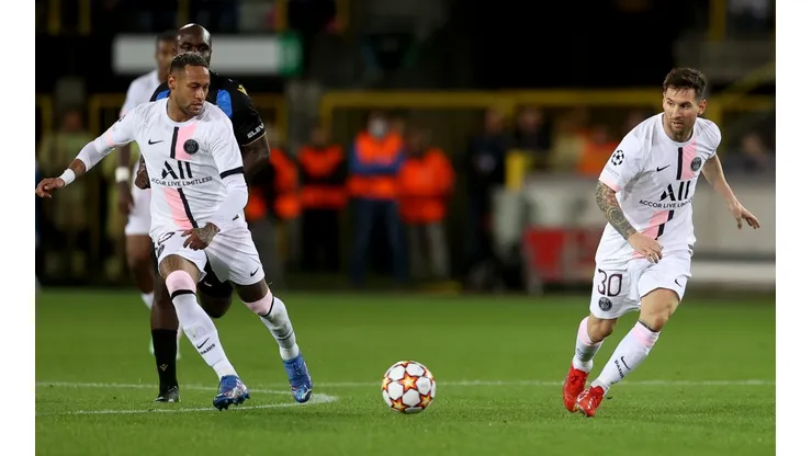 Getty Images/Lars Baron - Neymar e Messi jogaram contra atleta ex-Inter