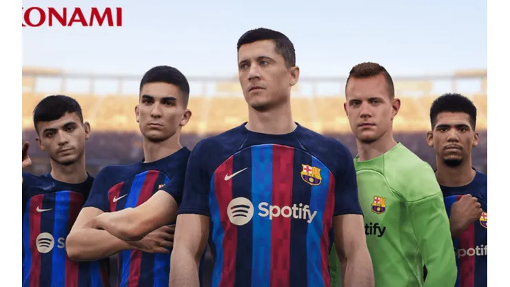 Konami anuncia Barcelona como novo time parceiro no eFootball 2022