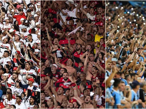 Ranking das 25 maiores torcidas do Brasil, segundo pesquisa; Veja lista