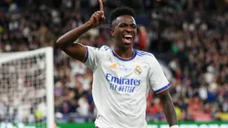 Vini Jr renovou contrato com o Real Madrid (Foto: Getty Images)