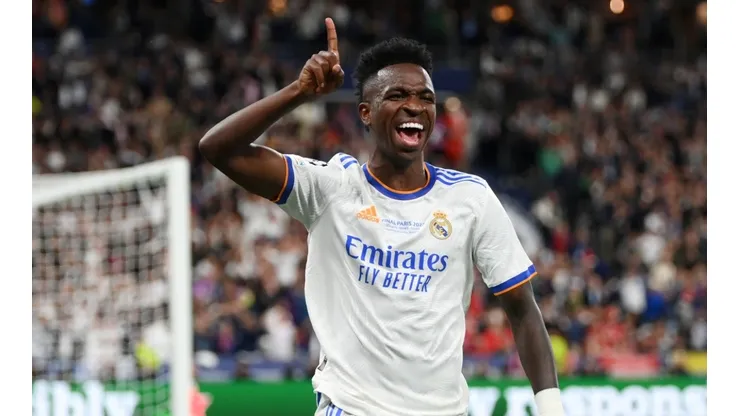 Vini Jr renovou contrato com o Real Madrid (Foto: Getty Images)