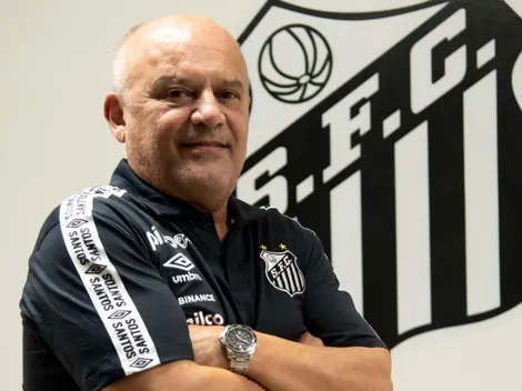 Newton Drummond é apresentado no Santos e manda recado para o elenco