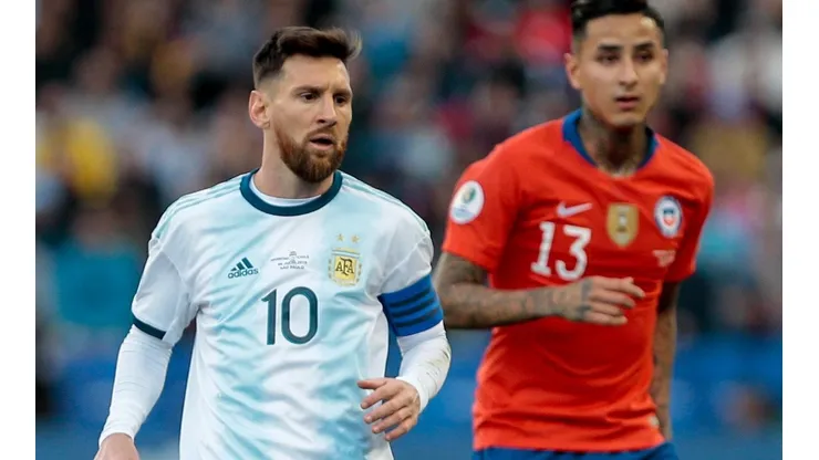 Marcello Zambrana/AGIF - Messi na Argentina.