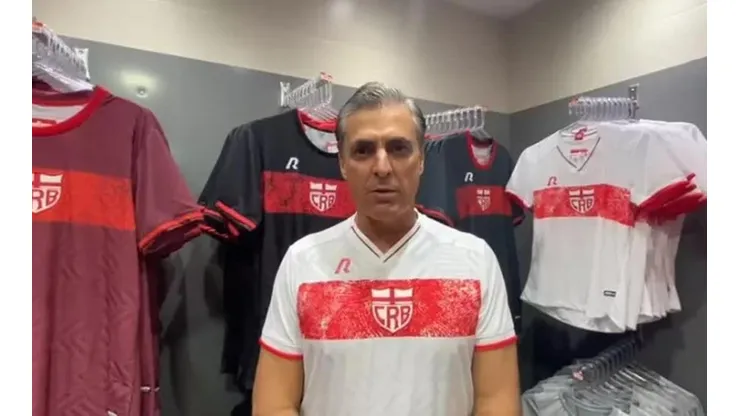 Foto: Divulgação CRB - Presidente do CRB, Mário Marroquim.
