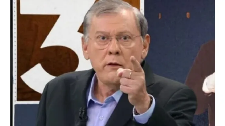 Foto: Reprodução / TV Bandeirantes - Milton Neves sugere novo treinador ao Galo