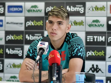 Palacios avalia sequência como titular no Vasco e projeta continuidade na equipe