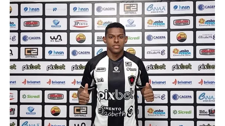 Divulgação/Botafogo-PB. Marcelinho chega com a confiança de Itamar Schulle para integrar o ataque do Belo
