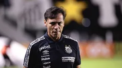 Agif/Ettore Chiereguini - Fabián Bustos corre risco de demissão no Santos.