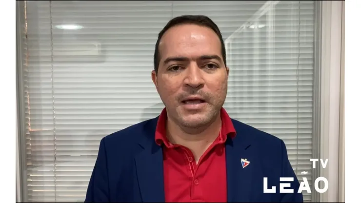 Foto: TV Leão/YouTube - Marcelo Paz dá as caras no Fortaleza