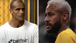Foto Rivaldo: Reprodução Canal Betfair - Foto Neymar: Ettore Chiereguini/AGIF