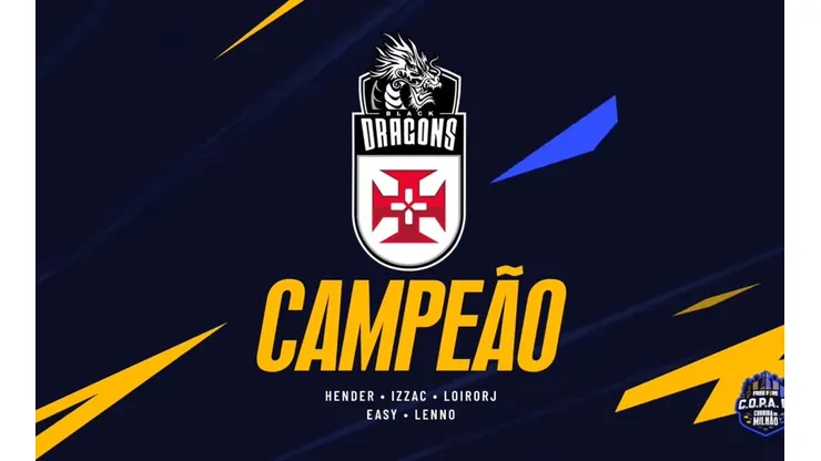 Free Fire: BD Vasco é a grande campeã da C.O.P.A. FF Corrida do Milhão e ganha R$ 1 milhão