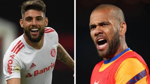 Montagem: fotos de Ricardo Duarte/SCI e Getty Images - Tratativas por Wendel lembram a de Yuri Alberto, também do Zenit; empresário do volante é o mesmo de Dani Alves