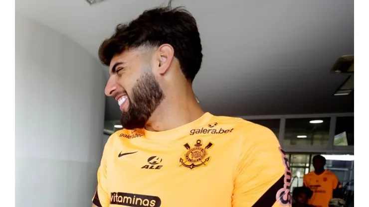 Foto: Rodrigo Coca / Ag. Corinthians - Yuri Alberto irritou setoristas e torcedores do Inter por "zoeira" em anúncio no Corinthians