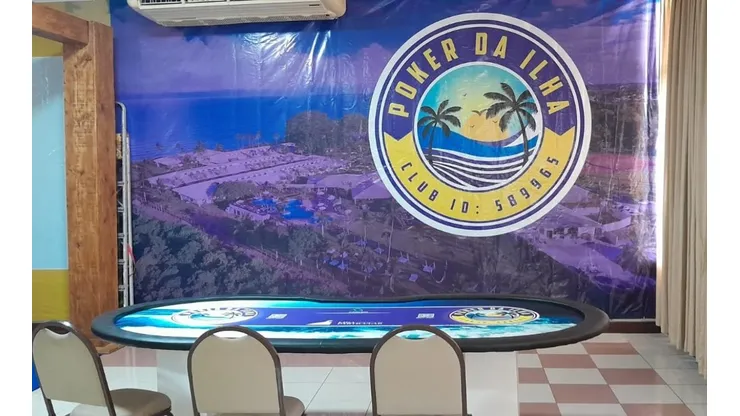 Festival de quatro anos do Poker da Ilha vai agitar Porto Seguro Salão de torneios do Poker da Ilha (Foto: Vicente Lomonaco/Bola Vip Brasil)