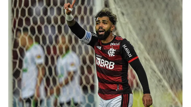 Agif/Thiago Ribeiro - Gabigol sofre vaias da torcida do Flamengo.