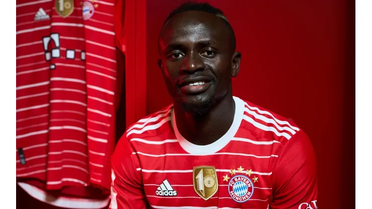 Foto: Divulgação/FC Bayern - Mané é o novo reforço do Bayern até 2025