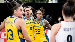 Jogadoras do Brasil - Foto: Divulgação site CBB