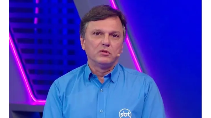 Foto: Reprodução/SBT - Mauro Cezar rasgou elogios.