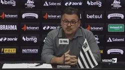 Reprodução/Vozão TV - Robinson de Castro é 'cobrado' no Ceará