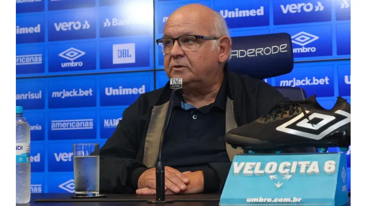 Foto: Rodrigo Fatturi / Grêmio / Divulgação - Romildo Bolzan Júnior: presidente avaliou o momento de jovem defensor da base